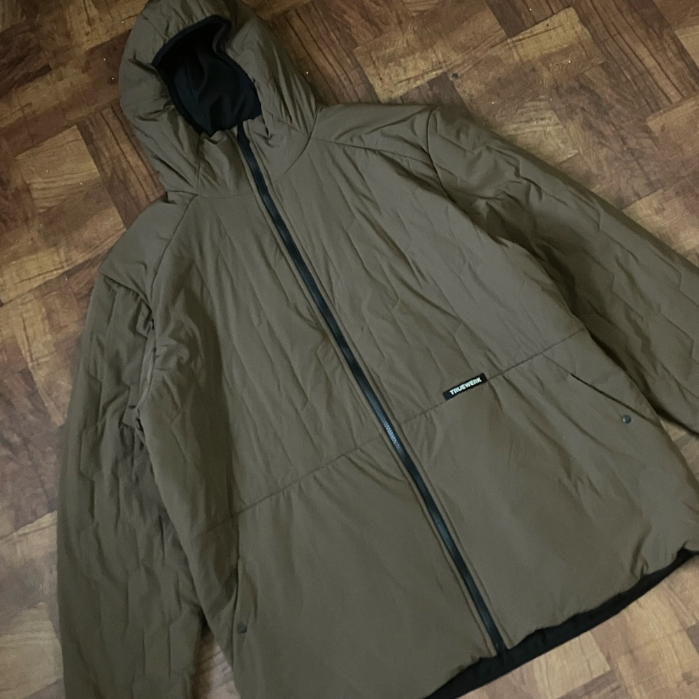 Truewerk Men’s Brown M3 Woobie Hoodie XXL - Picture 3 of 16